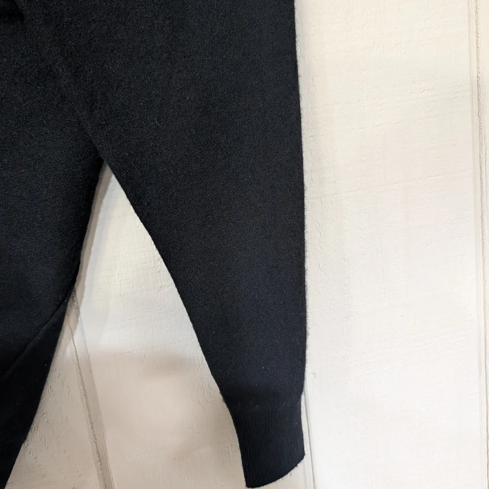 Free People Schoolboy Black Cashmere Cardigan‎ Luxury Oversized